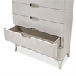 Michael Amini Penthouse 6-Drawer Chest - Ash Gray