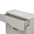 Michael Amini Penthouse 6-Drawer Chest - Ash Gray