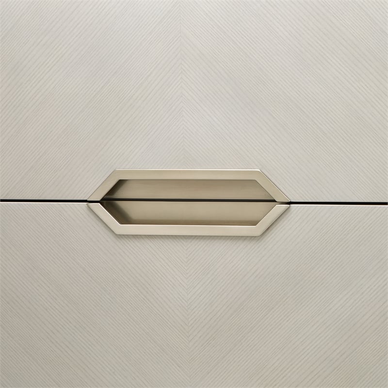 Michael Amini Penthouse 6-Drawer Chest - Ash Gray