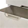 Michael Amini Penthouse 2-Drawer Nightstand - Ash Gray