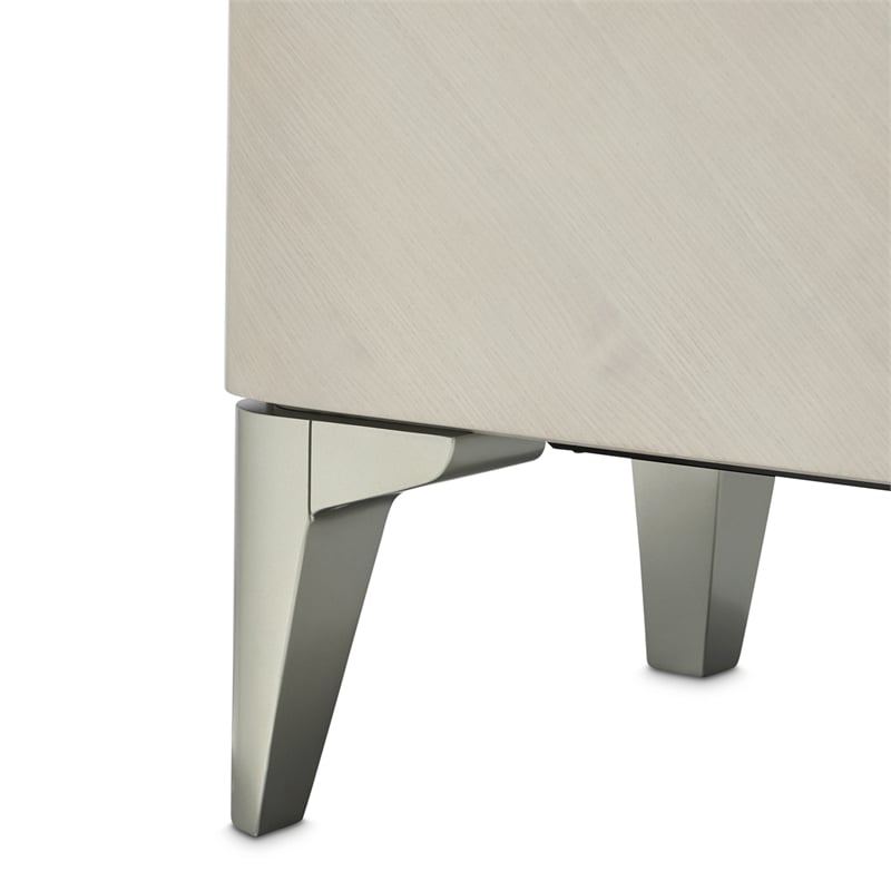 Michael Amini Penthouse 6-Drawer Dresser - Ash Gray