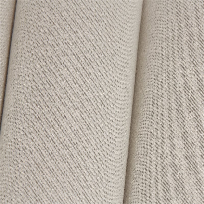 Michael Amini Penthouse Accent Bench - Frosted Linen/Silver Mist