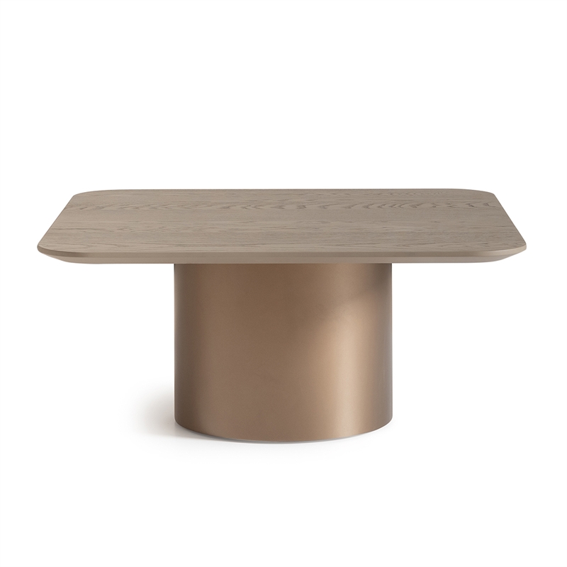 Michael Amini Canberra Tall Cocktail Table - Light Ash