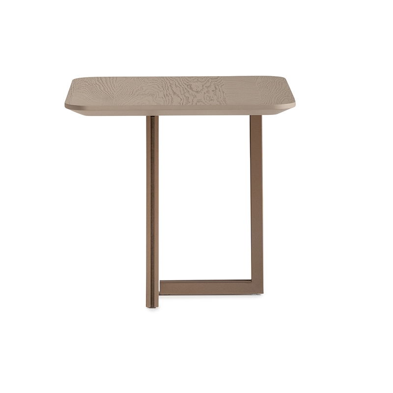 Michael Amini Canberra End Table - Light Ash