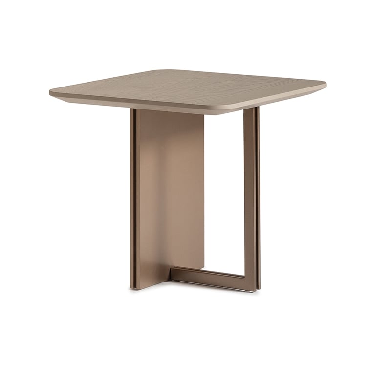 Michael Amini Canberra End Table - Light Ash