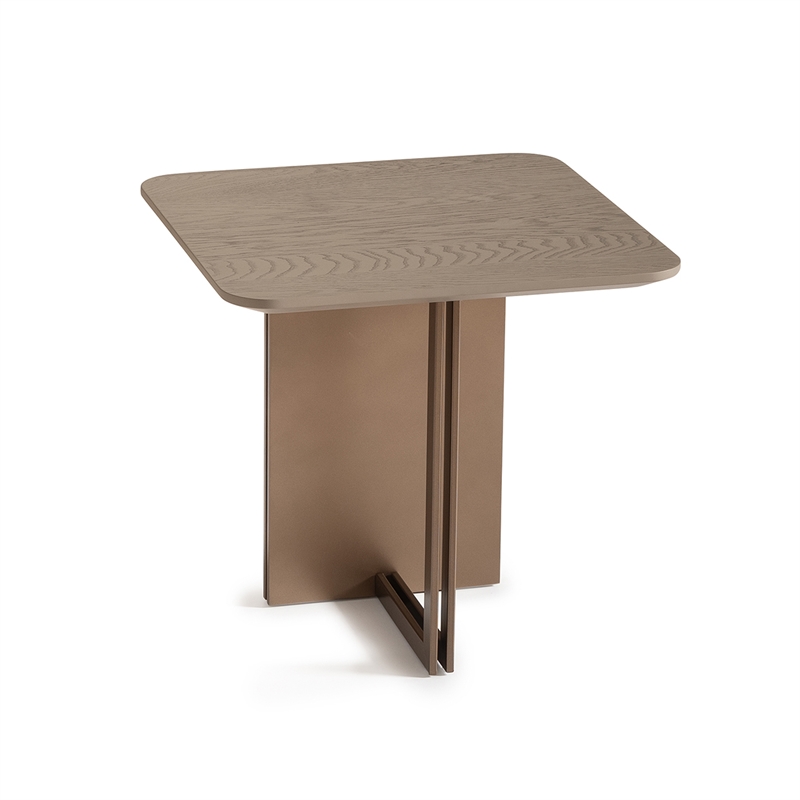 Michael Amini Canberra End Table - Light Ash