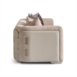 Michael Amini Canberra Chenille Sofa - Mink/Light Ash