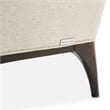 Michael Amini Paris Chic Armless Chaise - Cremini/Espresso