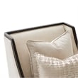 Michael Amini Paris Chic Armless Chaise - Cremini/Espresso
