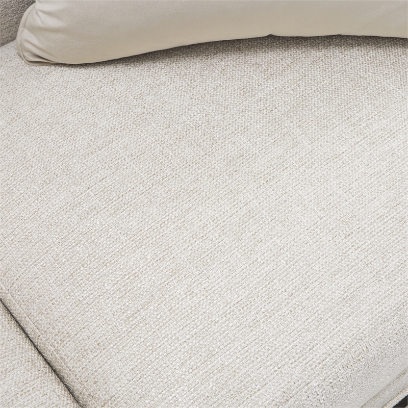 Michael Amini Paris Chic Loveseat - Cremini/Espresso