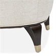 Michael Amini Paris Chic Matching Chair - Cremini/Espresso