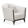 Michael Amini Paris Chic Matching Chair - Cremini/Espresso