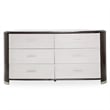 Michael Amini Paris Chic Wood & Marble Dresser - Espresso
