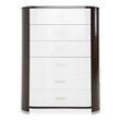 Michael Amini Paris Chic 6-Drawer Wood Chest - Espresso