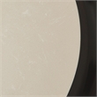 Paris Chic Wood & Marble Nightstand - Espresso