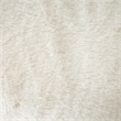 Michael Amini Paris Chic Faux-Fur Accent Bench - Cream/Espresso