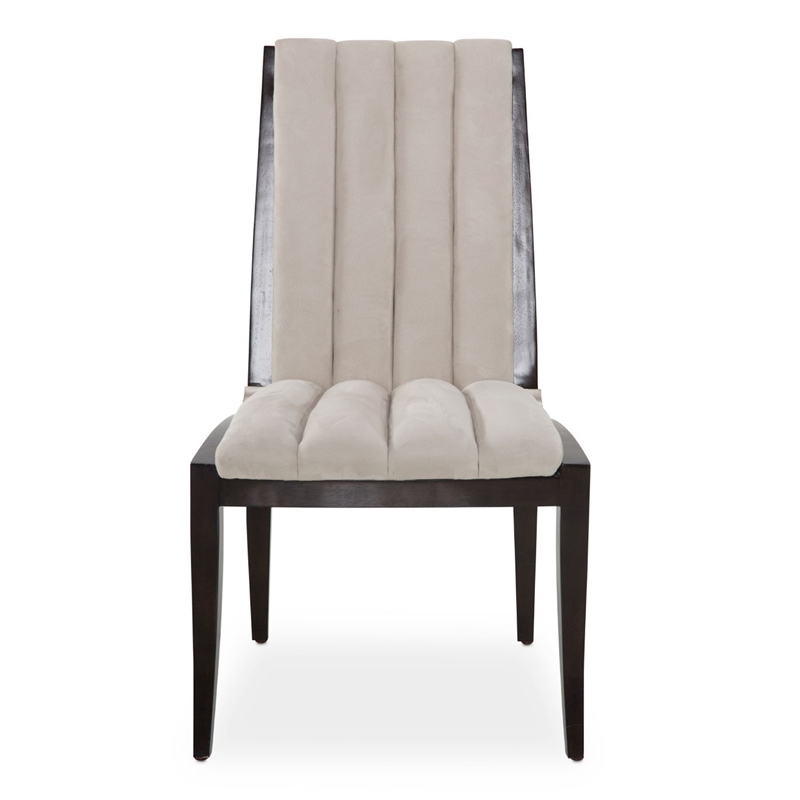 Michael Amini Paris Chic Dining Side Chair - Espresso