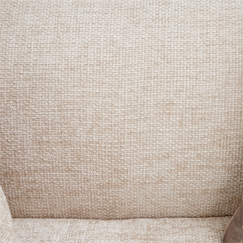 La Terrazza Chenille Sofa - Cappuccino/Light Champagne