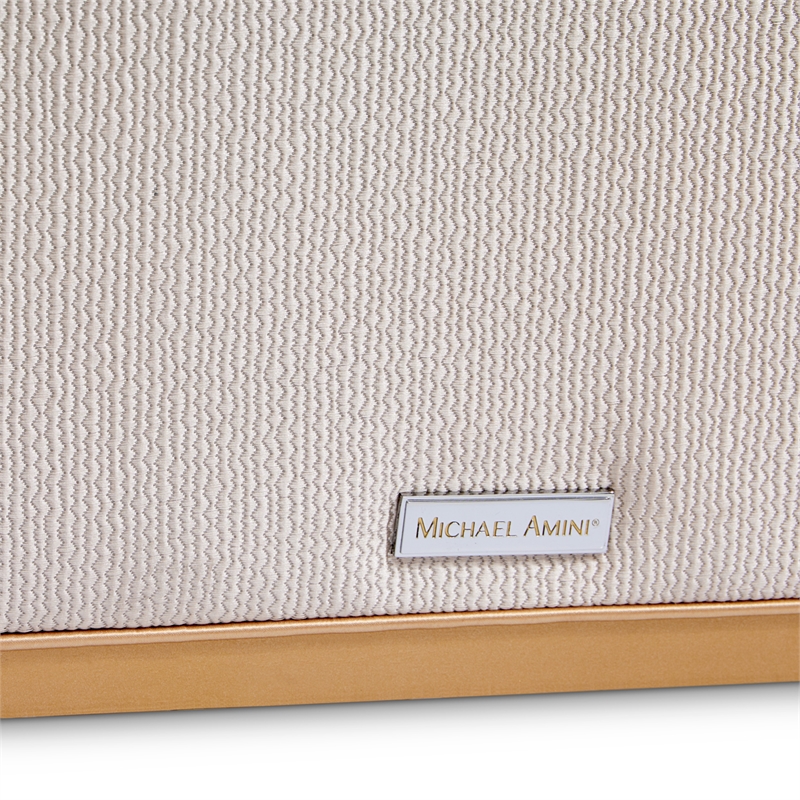 La Terrazza Chenille Sofa - Cappuccino/Light Champagne