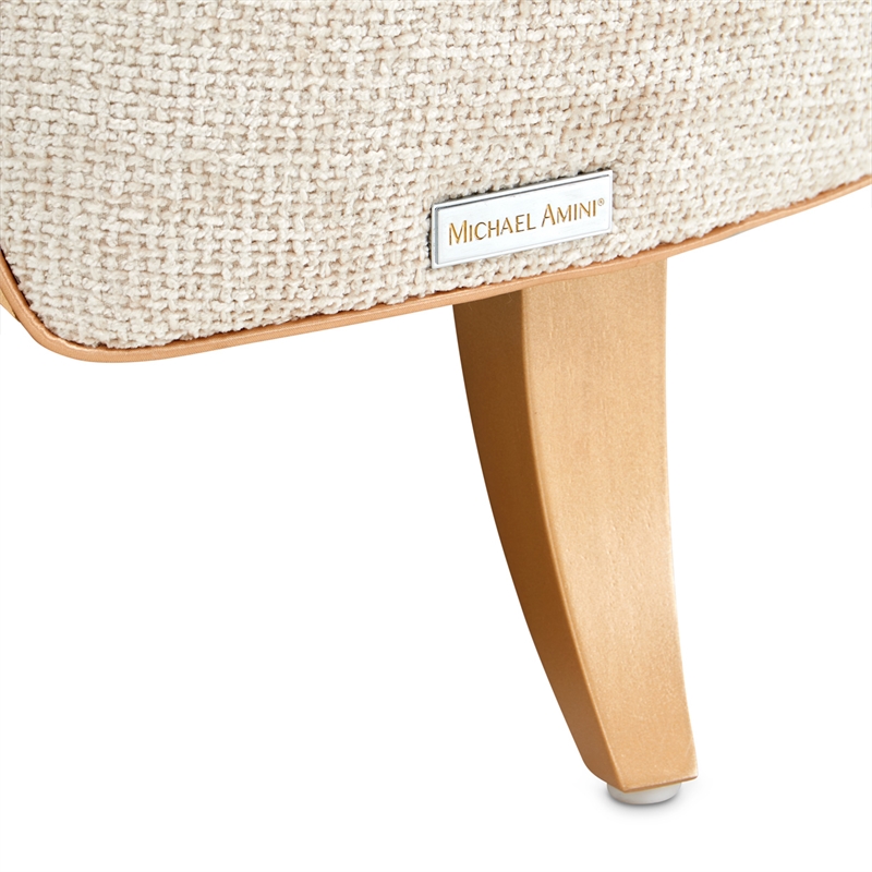 La Terrazza Accent Chair - Cappuccino/Champagne Gold