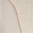 La Terrazza Matching Chenille Chair - Cappuccino/Light Champagne