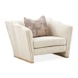 La Terrazza Matching Chenille Chair - Cappuccino/Light Champagne