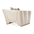 La Terrazza Matching Chenille Chair - Cappuccino/Light Champagne