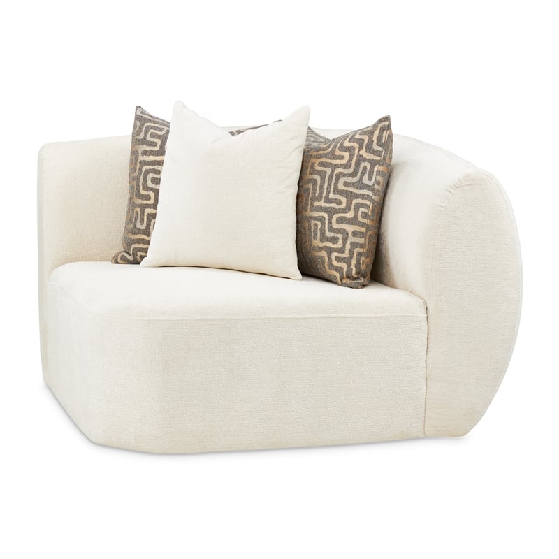 Le Montreaux 5-Piece Modular Chenille Sectional - Gardenia
