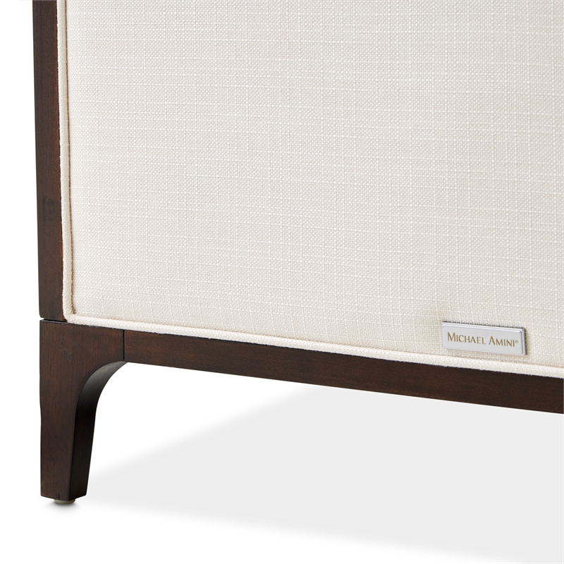 Belmont Place Sofa - Cream/Espresso
