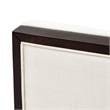 Michael Amini Belmont Place Loveseat in Cream/Espresso