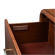 Mason Park Offset Chest with Storage Mirror - Umber Brown