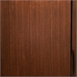 Mason Park Offset Chest with Storage Mirror - Umber Brown