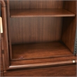 Mason Park Offset Chest with Storage Mirror - Umber Brown