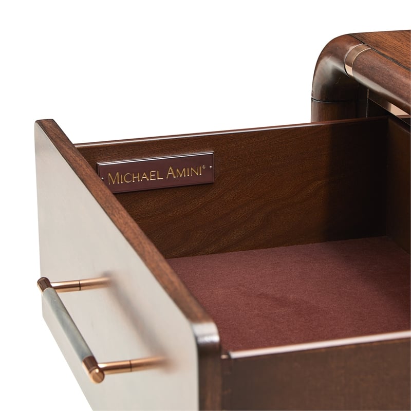 Mason Park Nightstand - Umber Brown