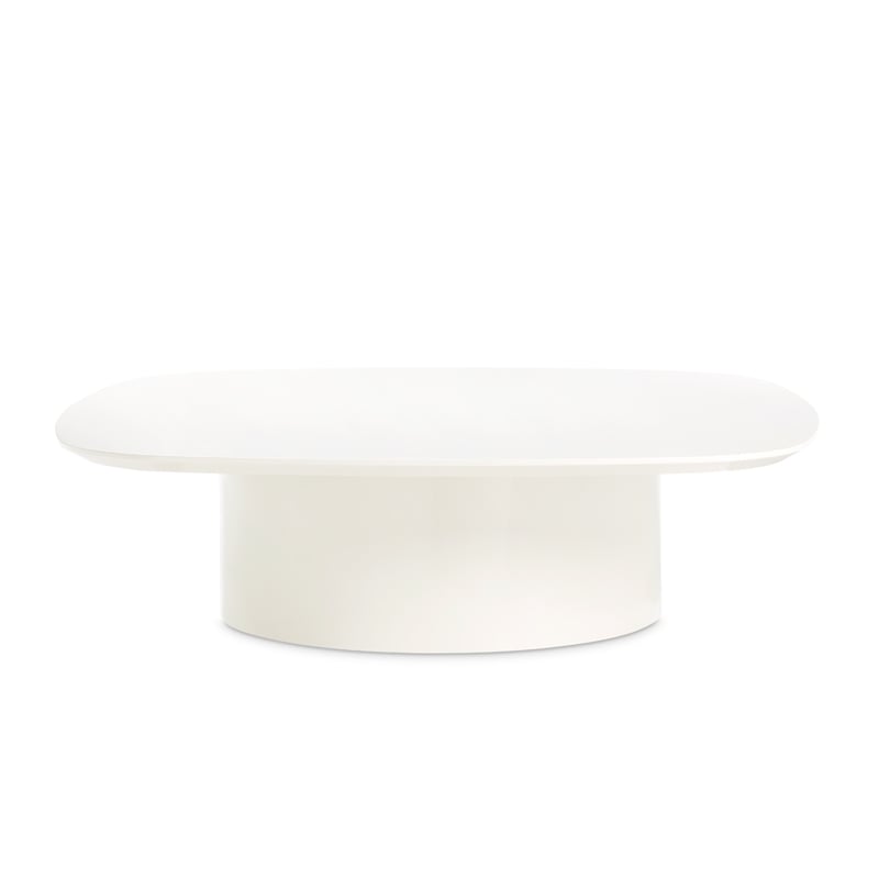 Michael Amini Le Montreaux Cocktail Table in Cloud White