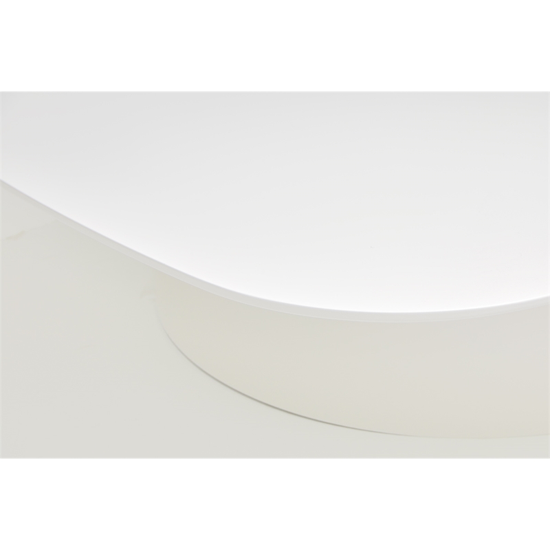 Michael Amini Le Montreaux Cocktail Table in Cloud White