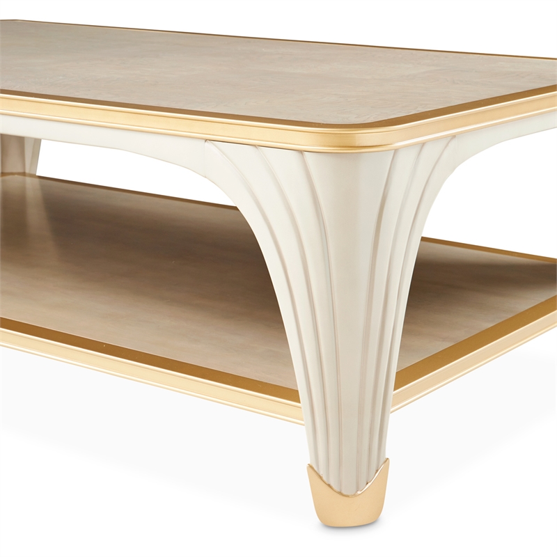 La Terrazza Rectangular Cocktail Table - Silver Mist