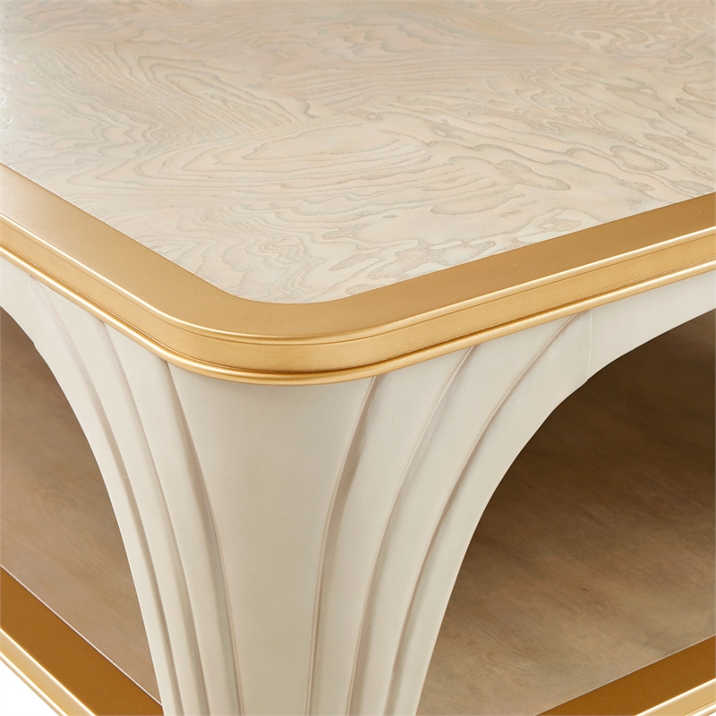 La Terrazza Rectangular Cocktail Table - Silver Mist