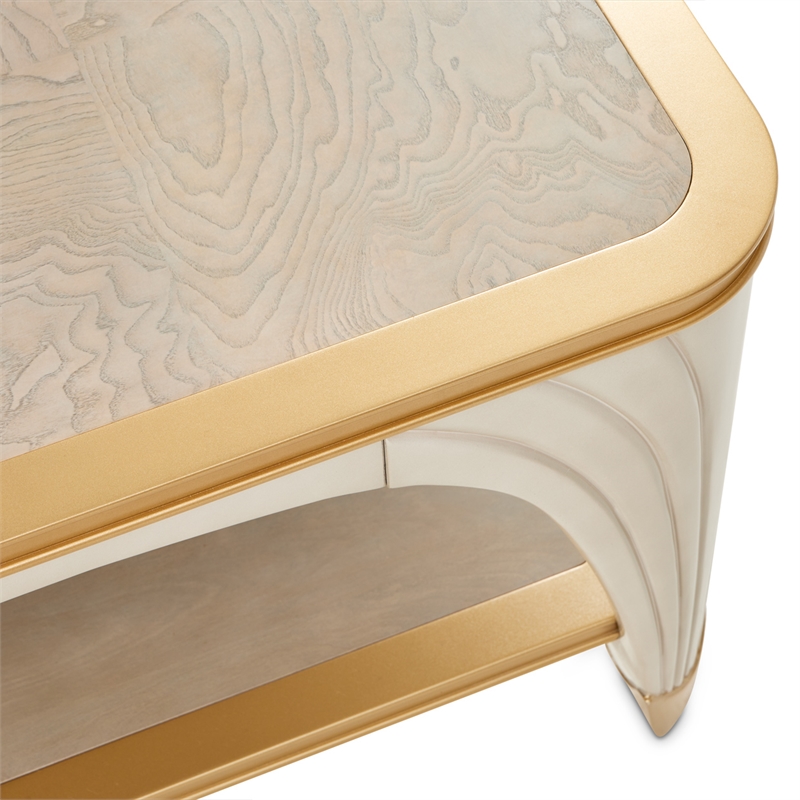 La Terrazza Rectangular Cocktail Table - Silver Mist