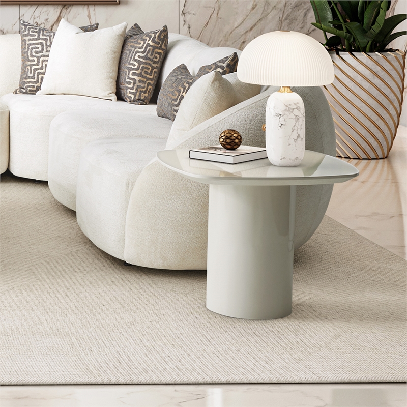 Le Montreaux End Table - Cloud White