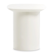 Michael Amini Le Montreaux Accent Table in Cloud White