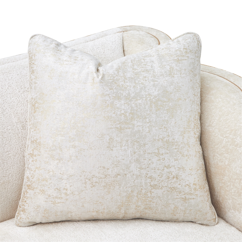 La Terrazza Chenille Sofa - Starlight/Light Champagne