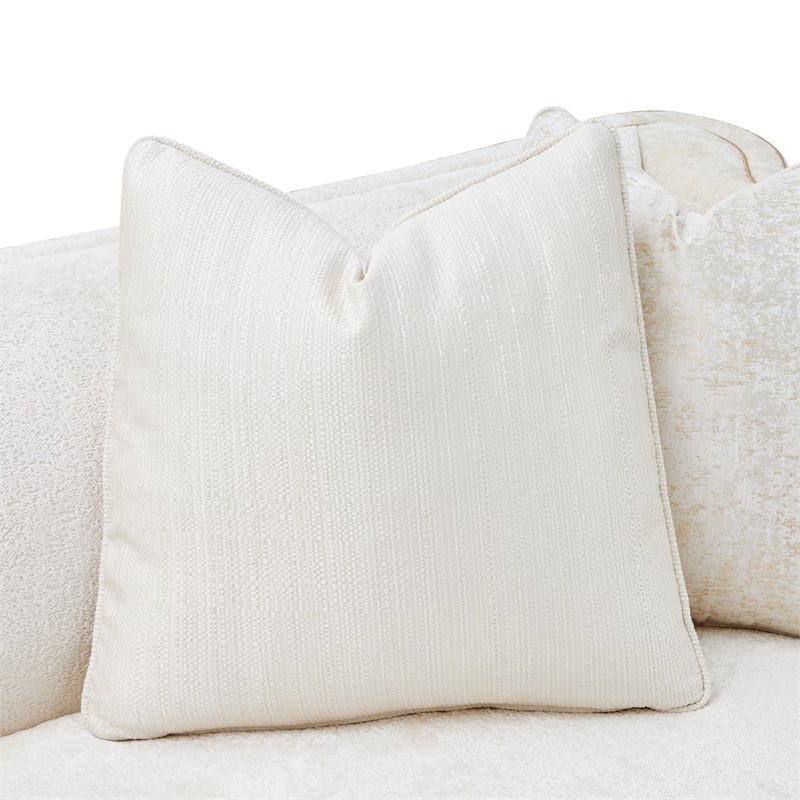 La Terrazza Chenille Sofa - Starlight/Light Champagne
