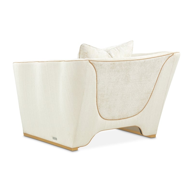 La Terrazza Chenille Matching Chair - Starlight/Light Champagne