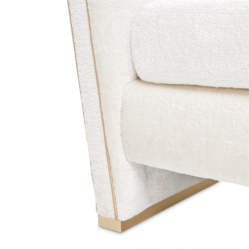 La Terrazza Chenille Matching Chair - Starlight/Light Champagne