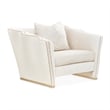 La Terrazza Chenille Matching Chair - Starlight/Light Champagne