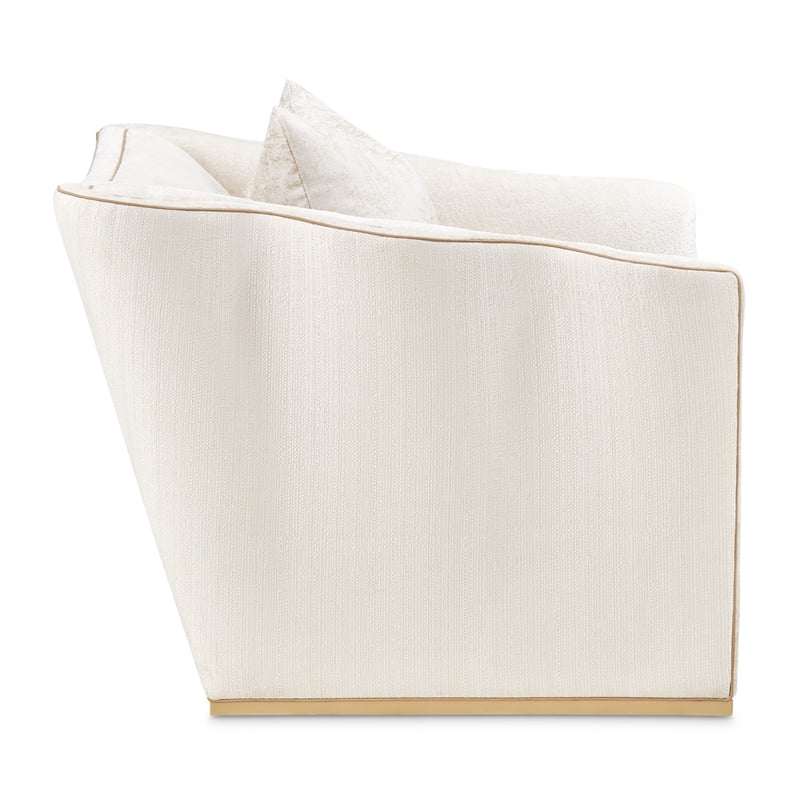 La Terrazza Chenille Matching Chair - Starlight/Light Champagne