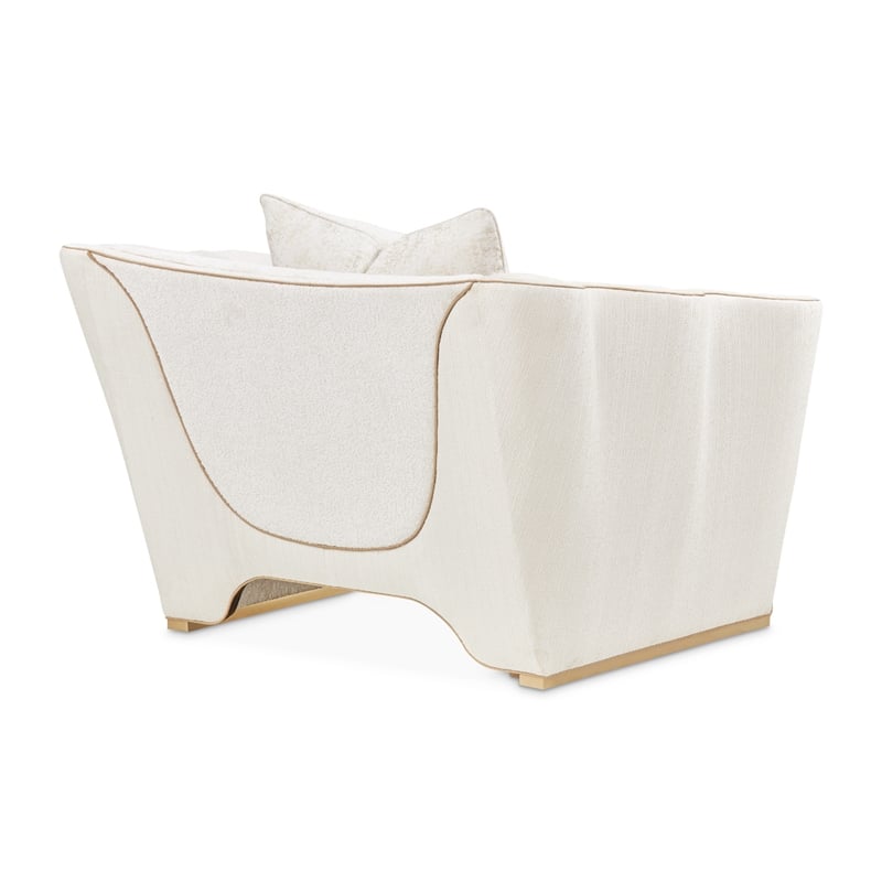 La Terrazza Chenille Matching Chair - Starlight/Light Champagne