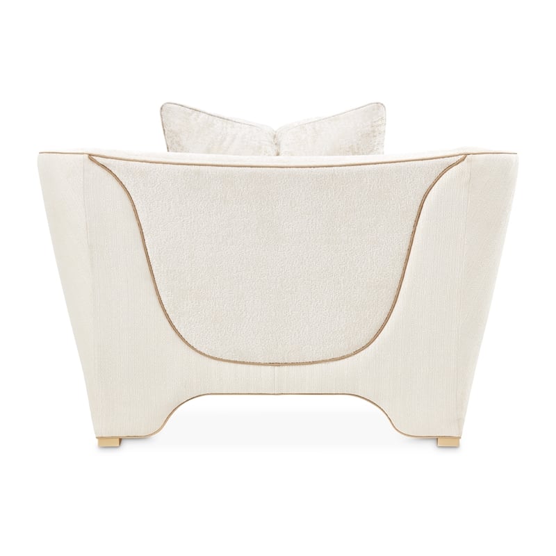 La Terrazza Chenille Matching Chair - Starlight/Light Champagne