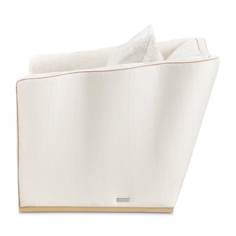 La Terrazza Chenille Matching Chair - Starlight/Light Champagne